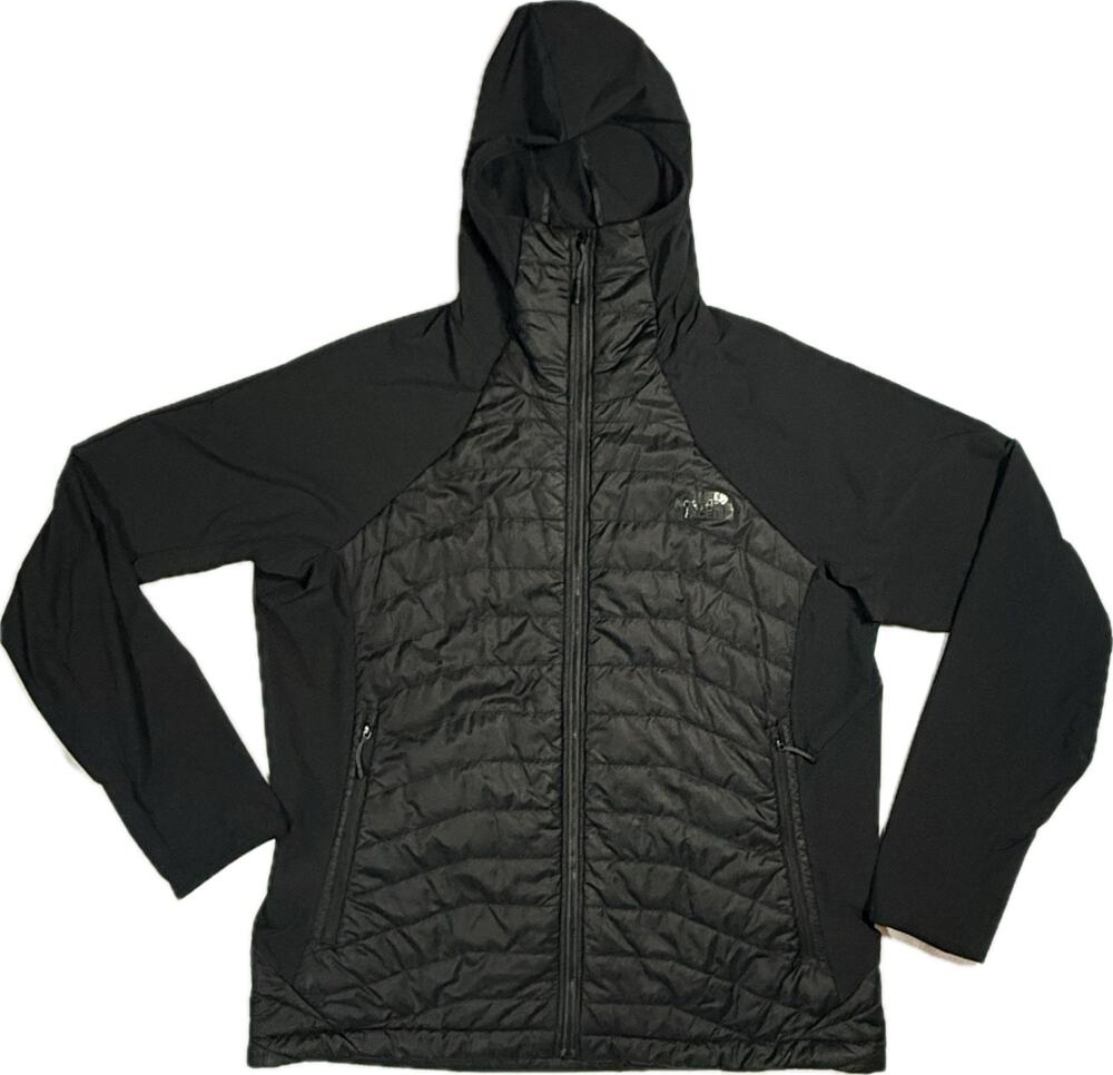 THE NORTH FACE XL Summit Hybrid Hoodie Jacket Insulated Body Stretch Sleeves